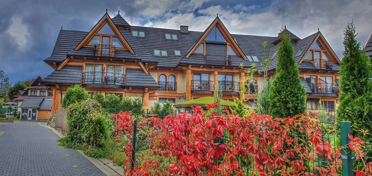 Apartament Tatrzański Świt z tarasem i garażem podziemnym, Grotą Solną Zakopane Polska